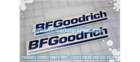 BF Goodrich Take Control Decals - Pair (2 pieces)